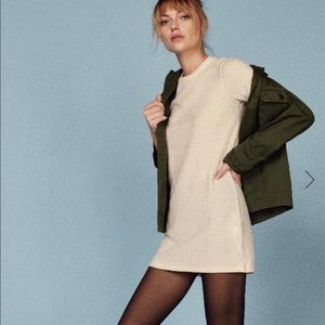 Reformation Banbrook Dress in Oatmeal